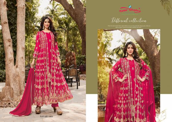 Your Choice Navabi Sherwani Letest Designer Salwar Suit Collection